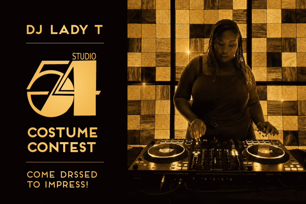 DJ Lady T at Modern Bar - Come dressed in your best Studio 54 looks and win!